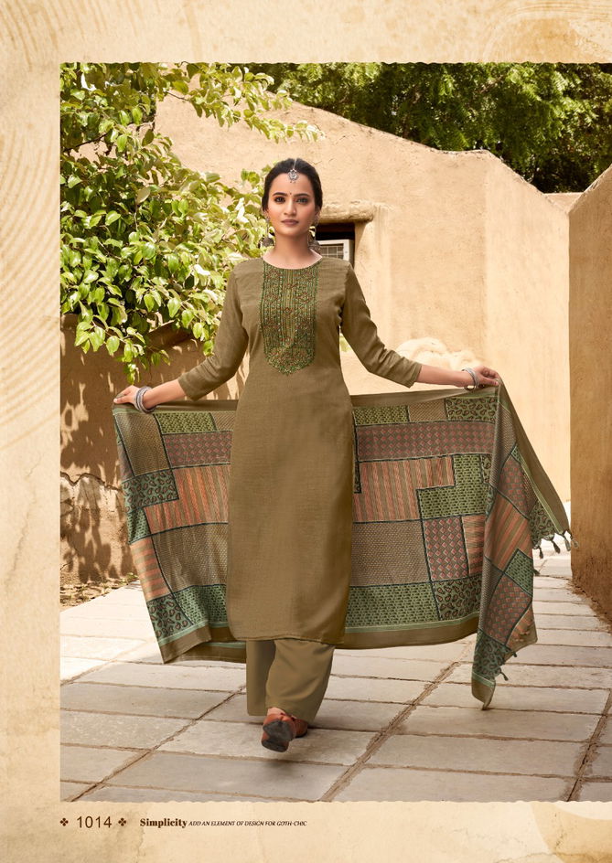 Naziya By Levisha Heavy Pashmina Dress Material Catalog